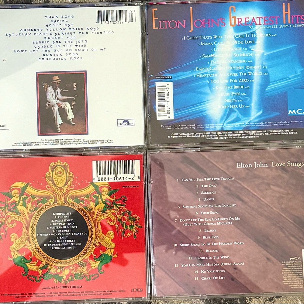 📀🎶 Elton John CD Collection - 4 Disc’s - Picture 2 of 6